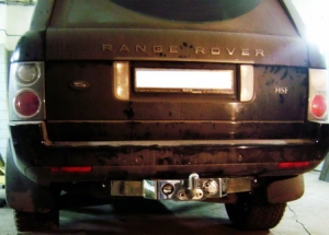  Фаркоп для Range Rover Vogue 2003-2006 (Baltex, арт.RR-02F) с фонарем заднего хода