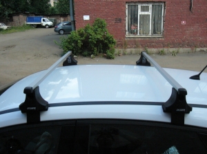 Багажник для Toyota Avensis T27 седан с 2009г.- (пр. Атлант, арт. 8809+8826+8602)