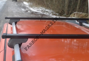 Багажник Атлант для Москвич 3 с рейлингами прямоугольный стальной