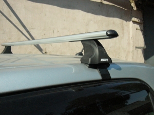 Багажник для Chevrolet Aveo (Т300),4дв.седан, 5дв. хэтчбек, 2011г.- (пр. Атлант, арт. 7002+8827+7133)