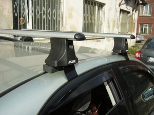 Багажник Атлант для Kia Rio седан с 2005-2011 аэродинамический