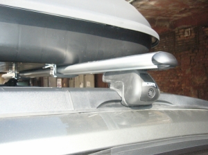 Багажник для Opel Mokka на интегрированные рейлинги (пр. Атлант, арт. 8811+8827)