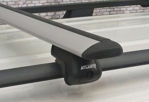 Багажник Атлант для Nissan X-Trail с 2013-  на рейлинги крыловидный