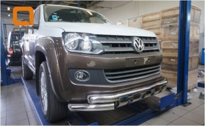 Защита переднего бампера Volkswagen Amarok
