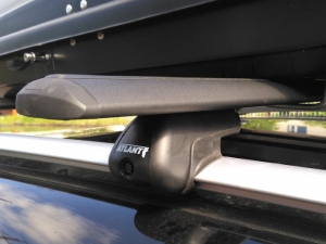Багажник для Toyota RAV 4 на рейлинги  (пр. Атлант, арт. 8810+6031)