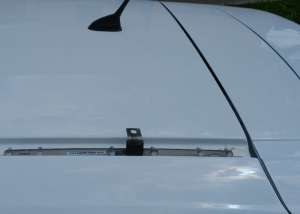 Рейлинги на крышу Ford Focus 3 черные без сверления